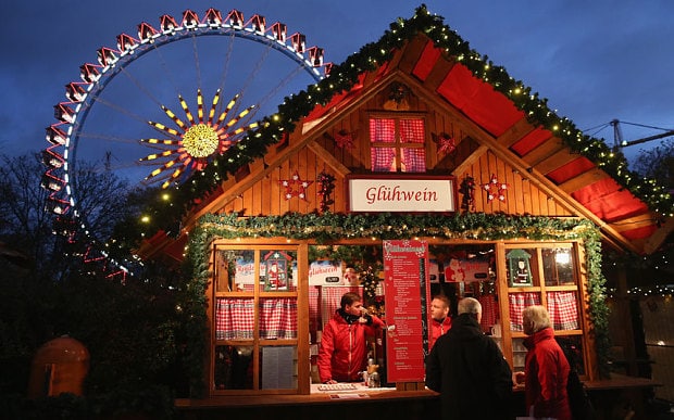 Christmans Market in Cologne,Germany.